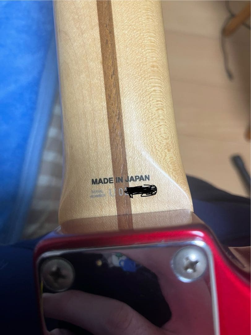 Fender Stratocaster レッド