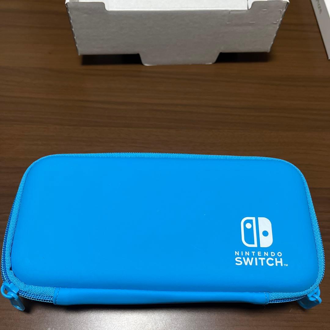 Nintendo Switch Lite ターコイズ 持ち運びケース付き