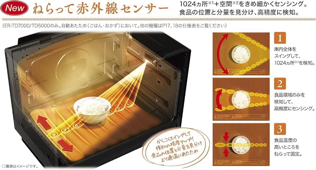 【極美品】 TOSHIBA オーブンレンジ 電子レンジ ER-TD7000-K