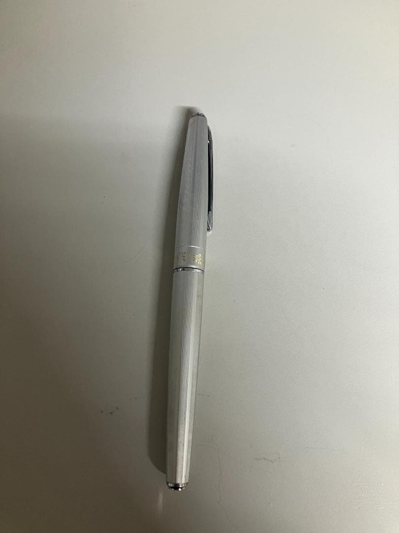 PLATINUM 万年筆 シルバー 18K