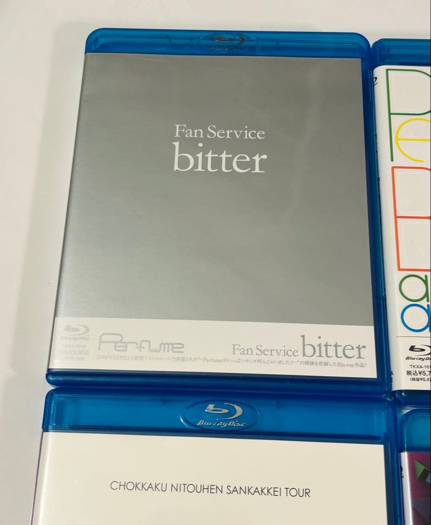 【6枚セット ステッカー付き】 初回盤 Perfume 初期 Blu-ra