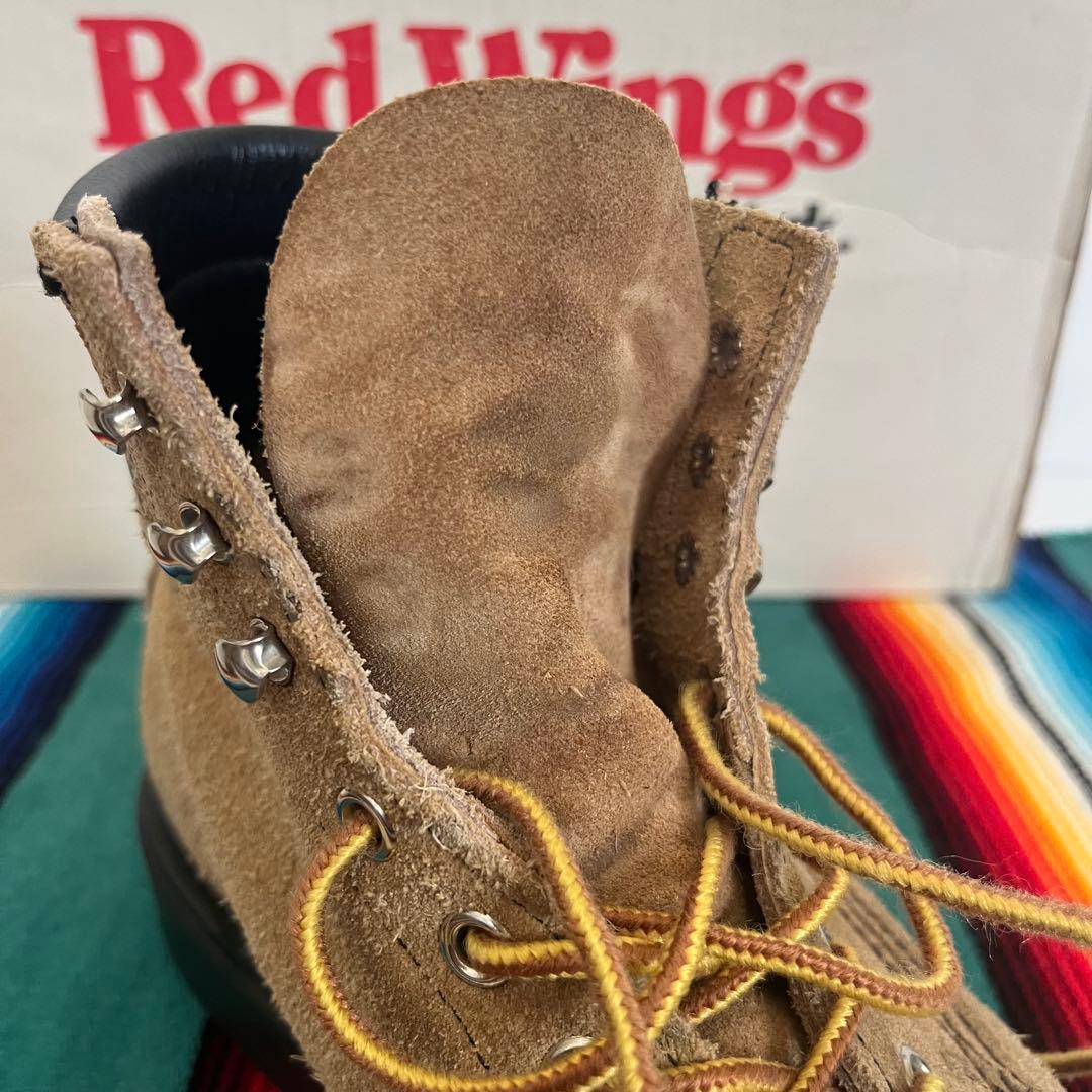 【廃盤】レッドウィング 8118 スエード スーパーソール ラフアウト モック