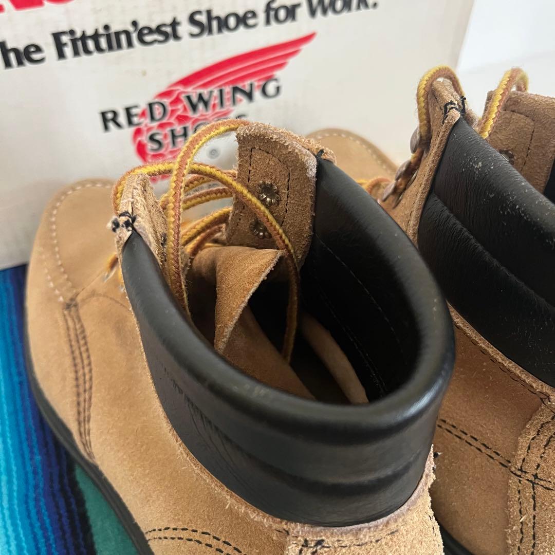 【廃盤】レッドウィング 8118 スエード スーパーソール ラフアウト モック