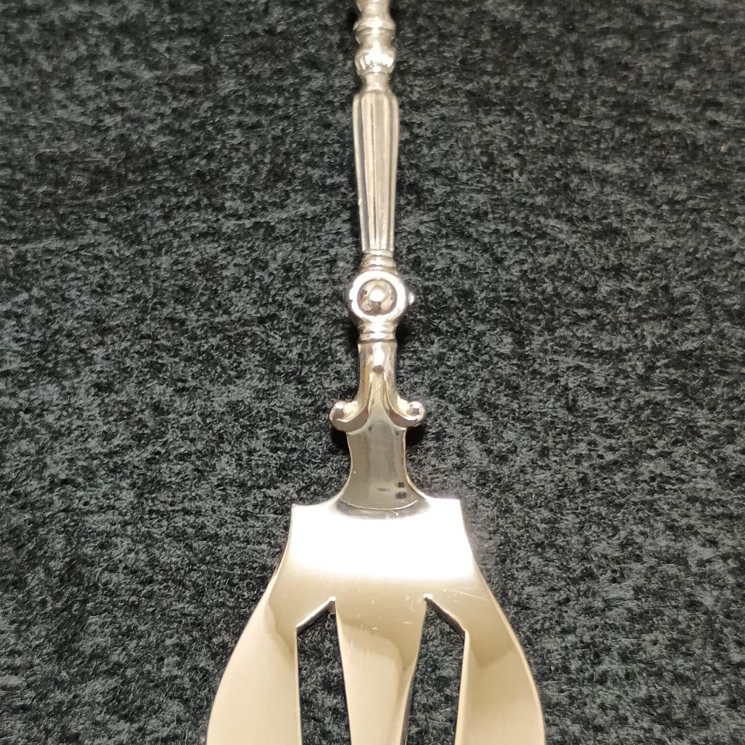 デザートフォーク アンティーク ヴァンケンペン アールヌーヴォー 銀833