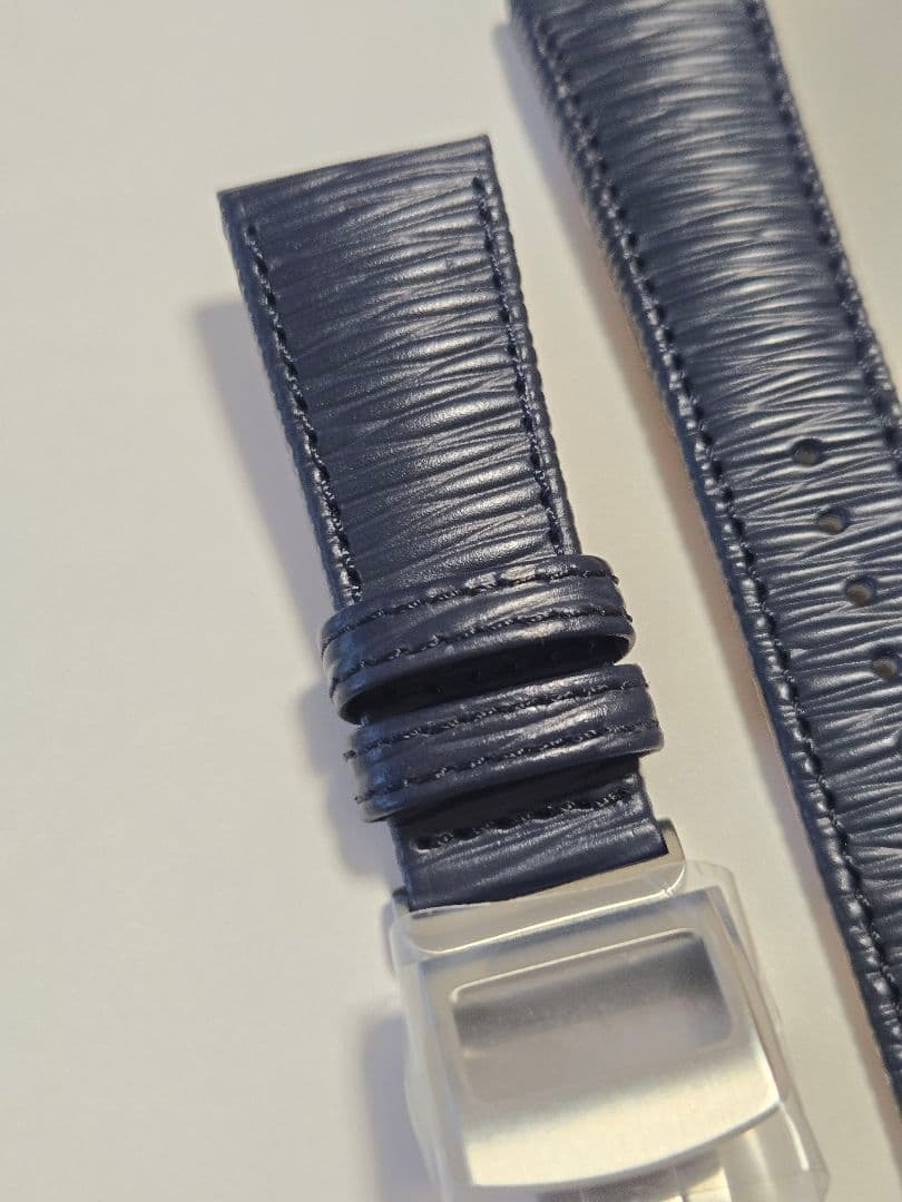 非売品【グランドセイコー】メンズサイズ レザーバンド&Dバックル(かん幅22㎜)