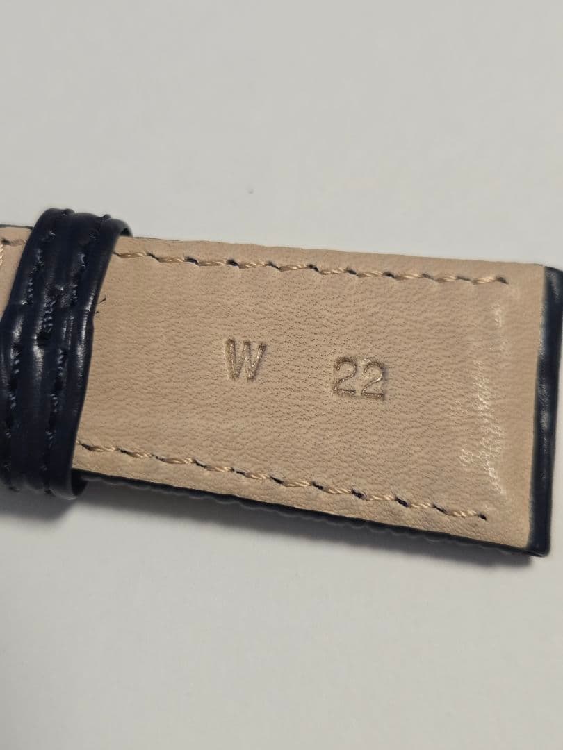 非売品【グランドセイコー】メンズサイズ レザーバンド&Dバックル(かん幅22㎜)