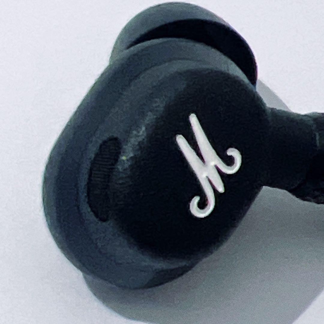 【片耳のみ　右】Marshall Motif II A.N.C. ブラック