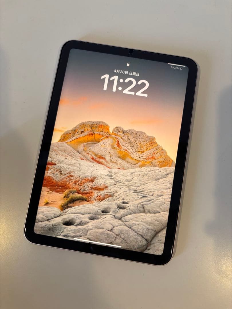 【美品】iPad mini６ピンク 64GB Pencil互換品・カバー付き