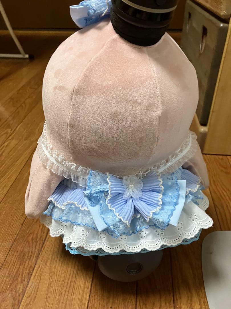 ラボット　ワンピース　４段フリル 水色とパープル２着