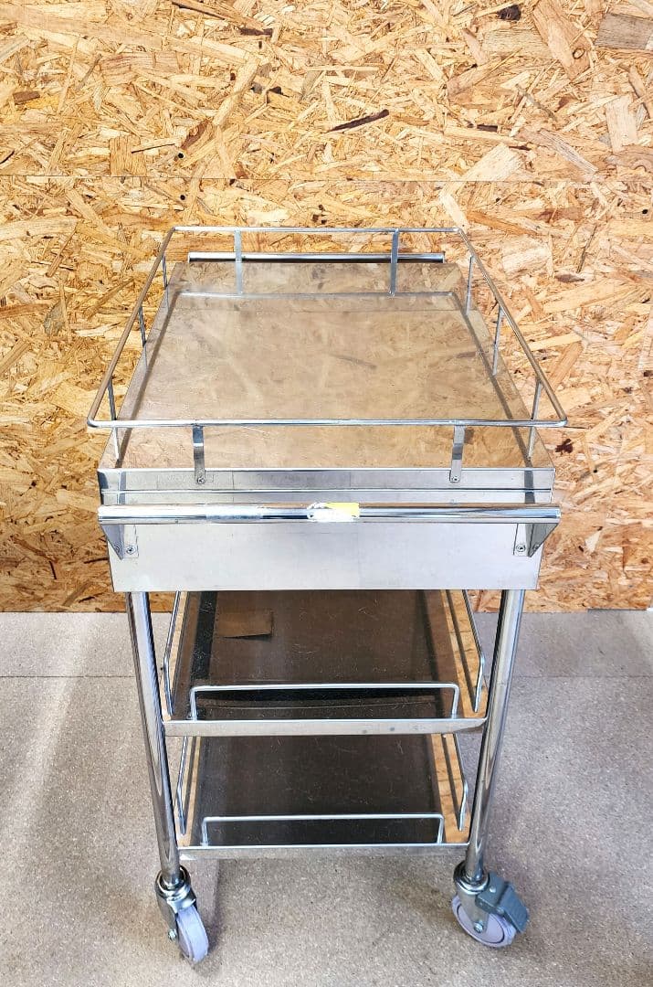 福岡　引き取り限定　ステンレスワゴン　医療用