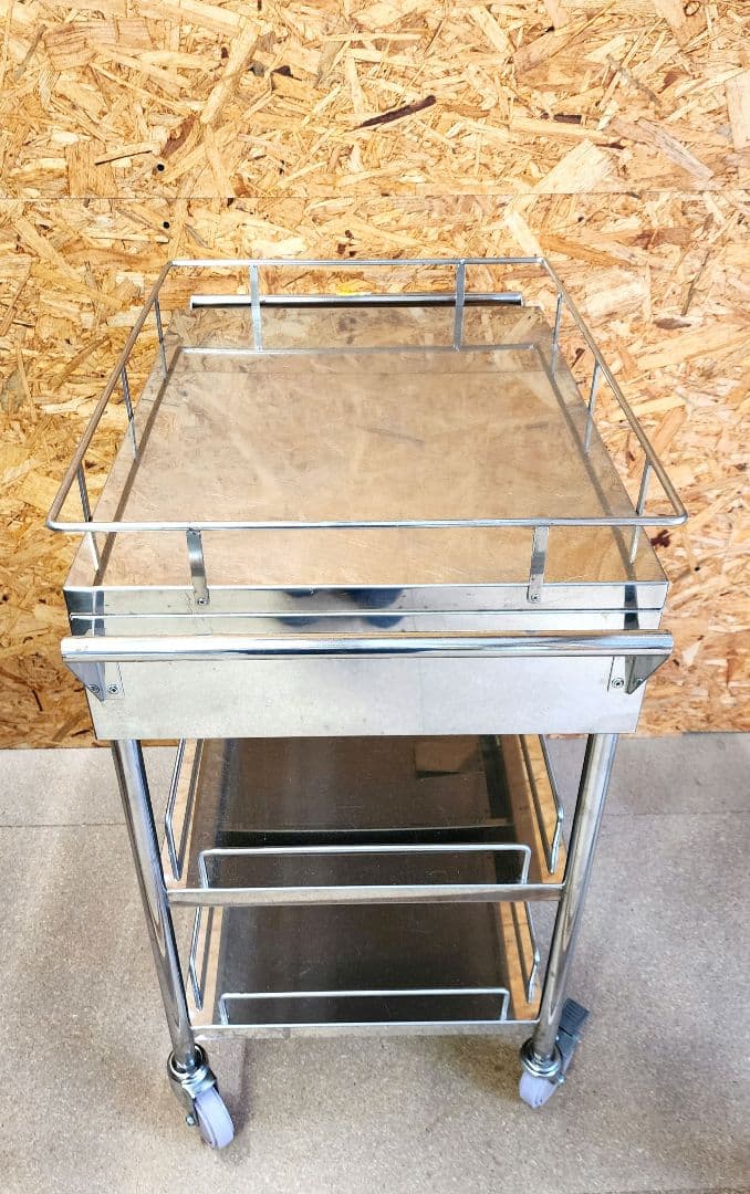 福岡　引き取り限定　ステンレスワゴン　医療用