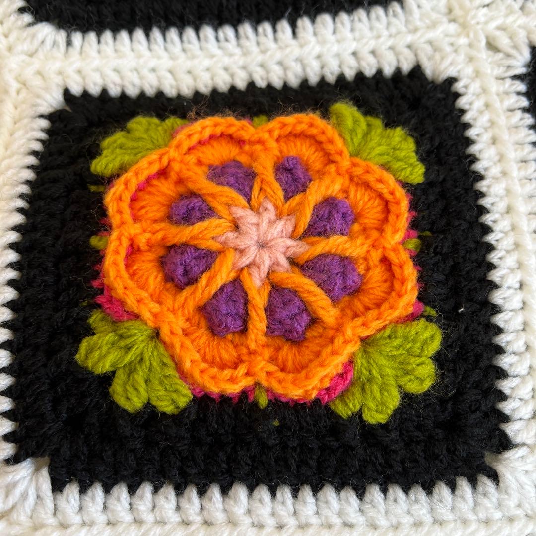 ハンドメイド　マルチカバー　大きめ