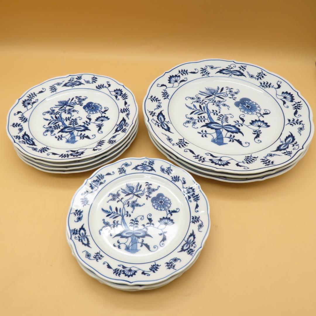 ブルーダニューブ Blue Danube 皿　セット　１０枚