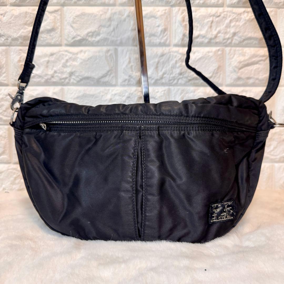 PORTER ポーター タンカー ショルダーバッグ ハーフムーン ブラック