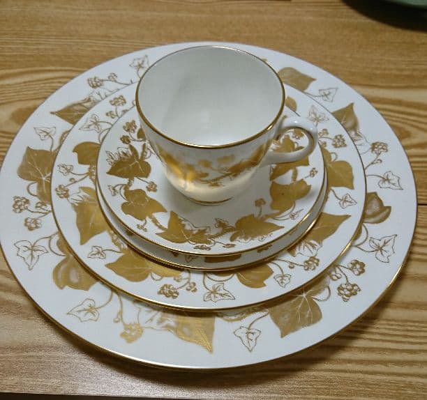 ウェッジウッド ゴールデン アイビー 5ピースセット