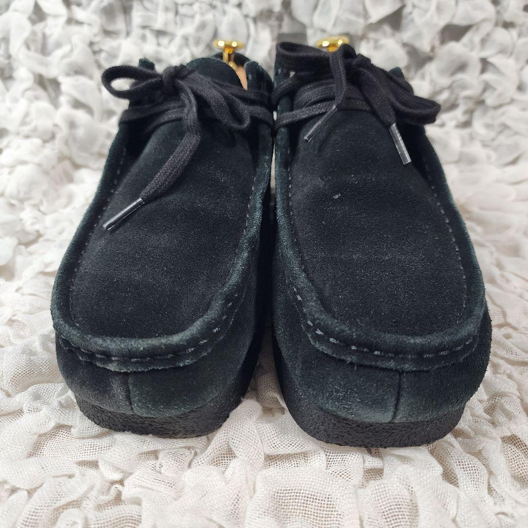 宇婆クラークス ワラビー エボ ウォータープルーフ スエード