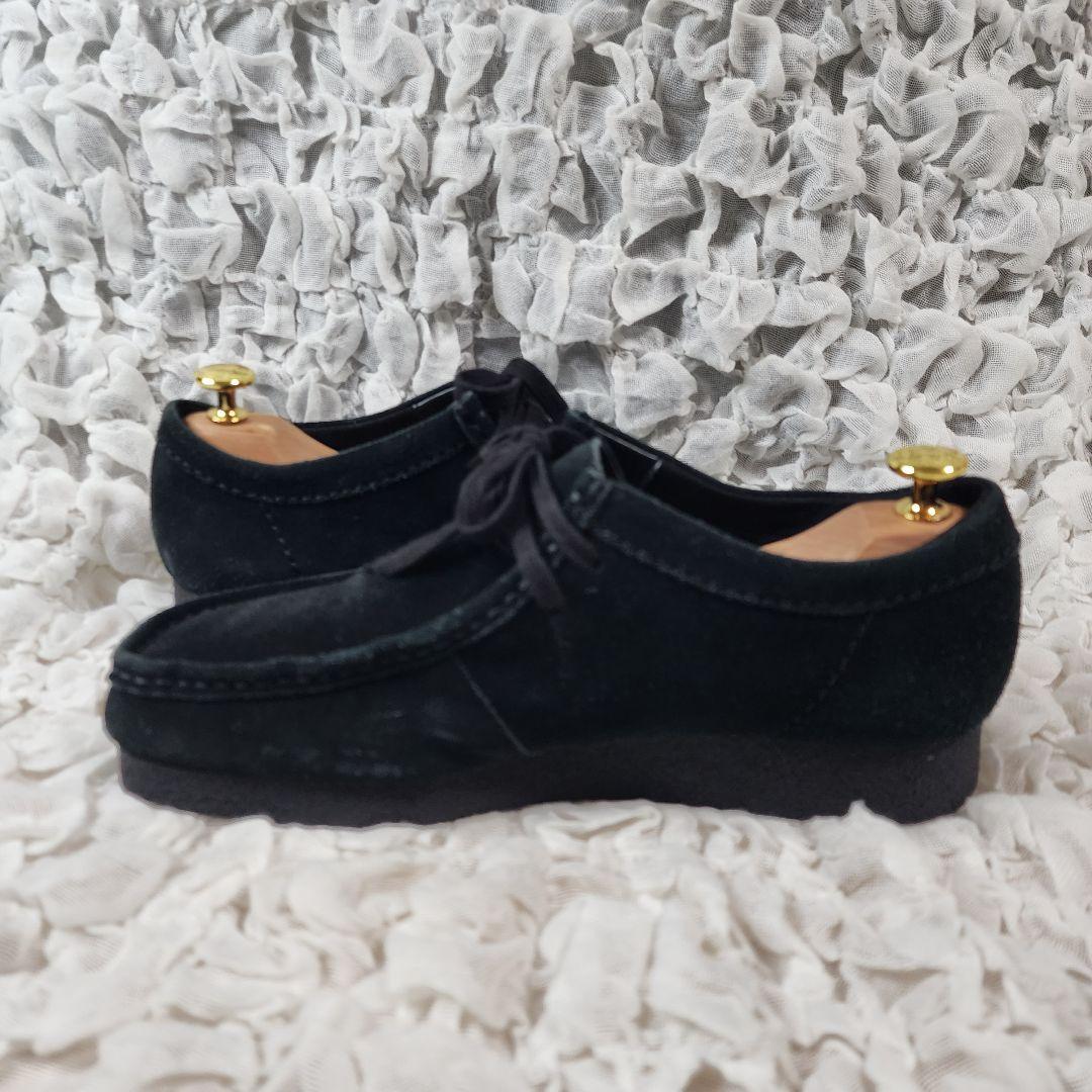 宇婆クラークス ワラビー エボ ウォータープルーフ スエード