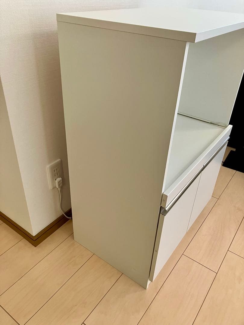 ニトリ レンジ台 フォルムN RE9060WH ホワイト キッチン収納