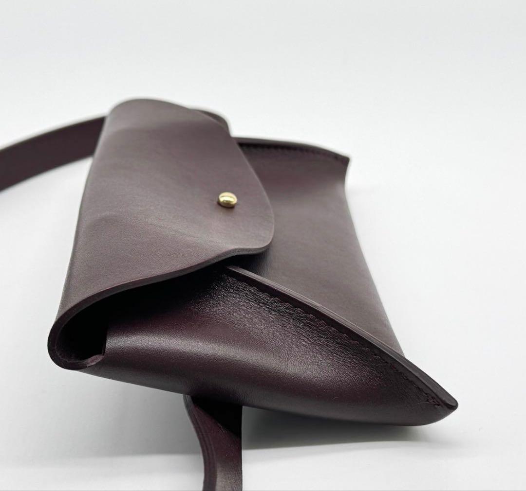 限定 ロンちゃん MANUELA 革製ベルトバッグ