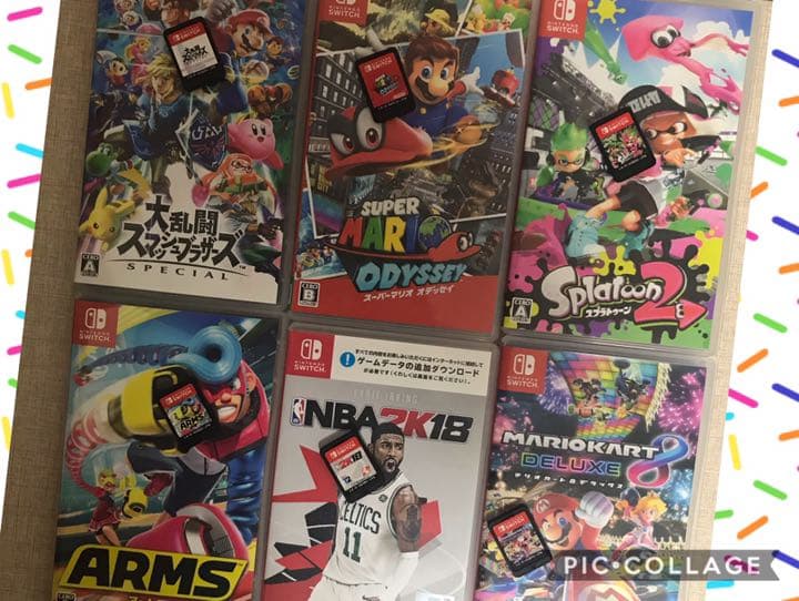 ♯スイッチ本体　♯switch　♯ソフト6本　♯＋α