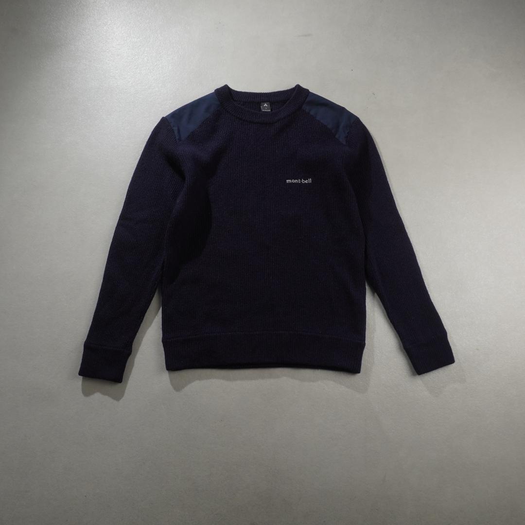 mont-bell ミッテルレギニットセーター コンバット ネイビー/FZ65