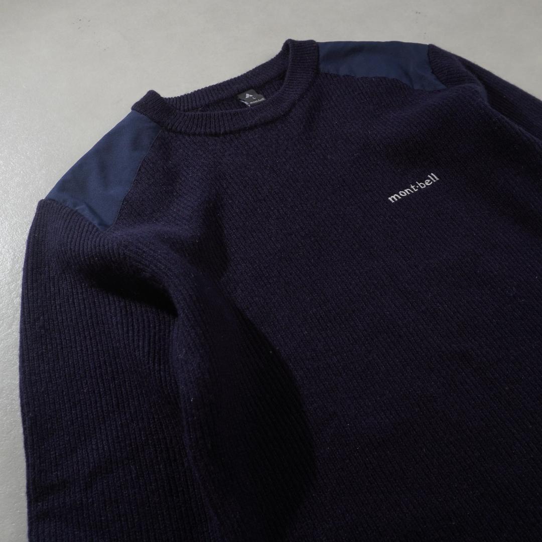 mont-bell ミッテルレギニットセーター コンバット ネイビー/FZ65