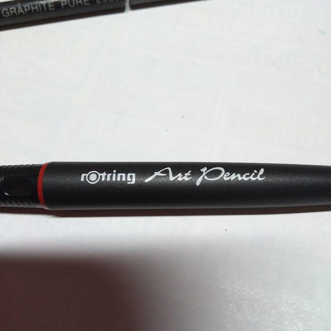 ロットリング 芯ホルダー アートペンシル 希少 コンテ6B