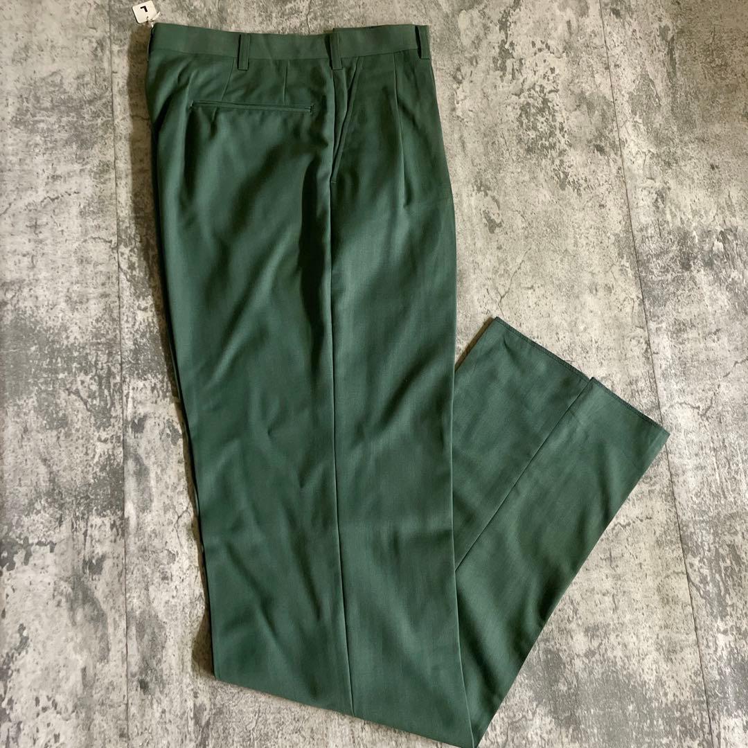 新品 希少カラー 抹茶グリーン Yves saint Laurent ネクタイ