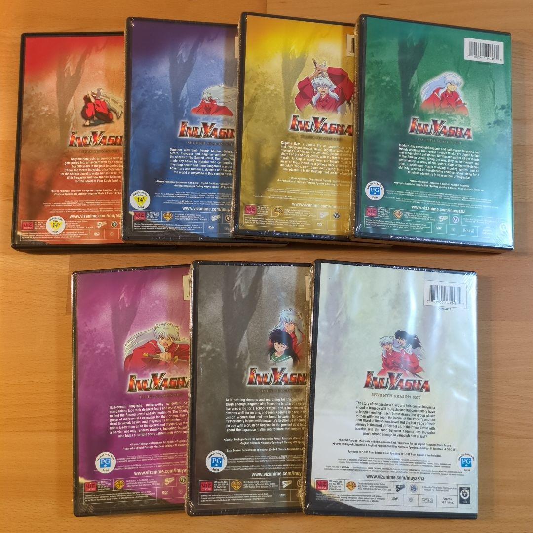 「犬夜叉」TVシリーズ コンプリートDVD 全7巻