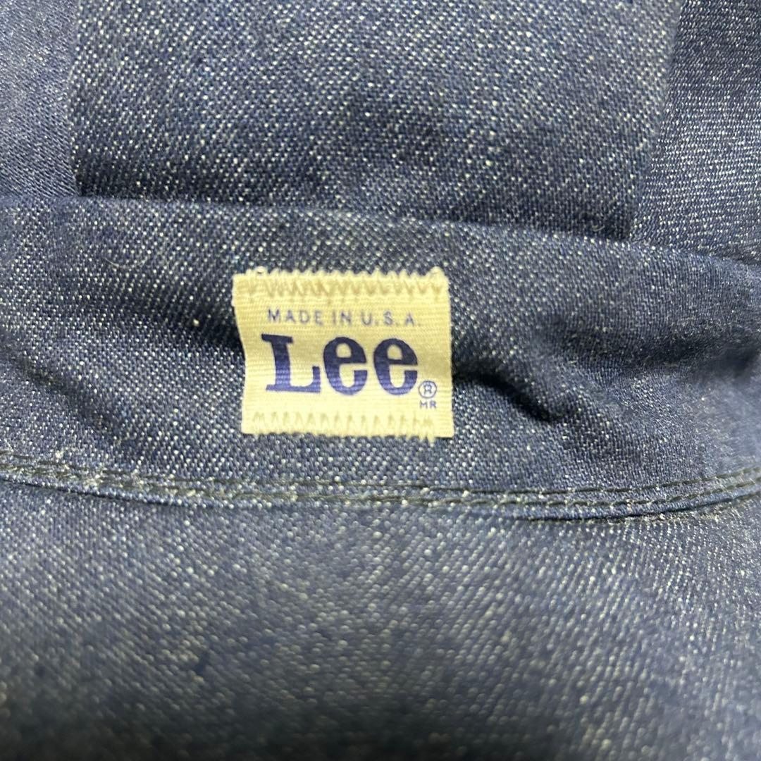 希少サイズ XL デッドストック 70s Lee デニムワークキャップ