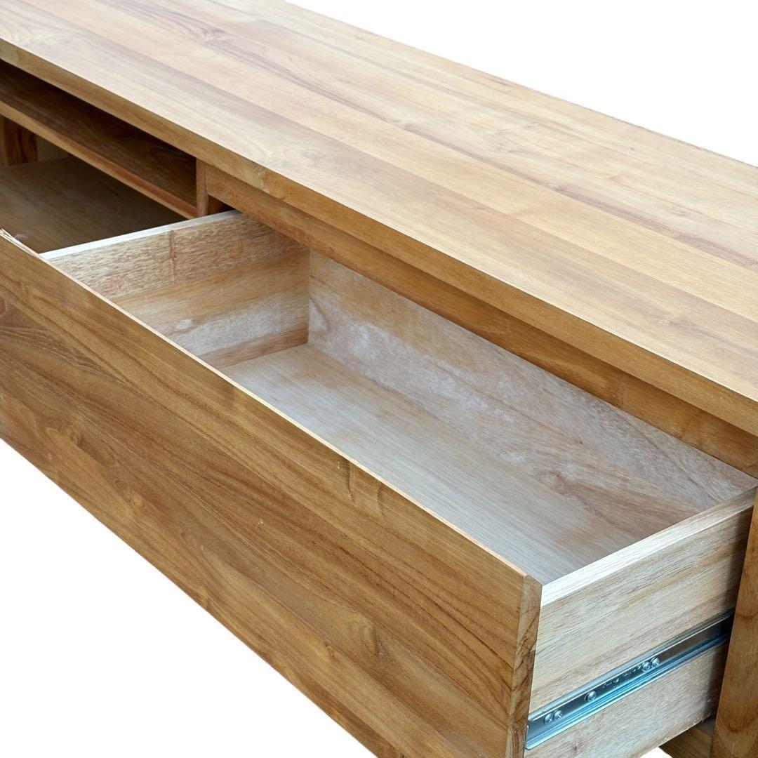 ウニコ unico SOTO AVボード W1500 チーク無垢材 北欧風 廃盤