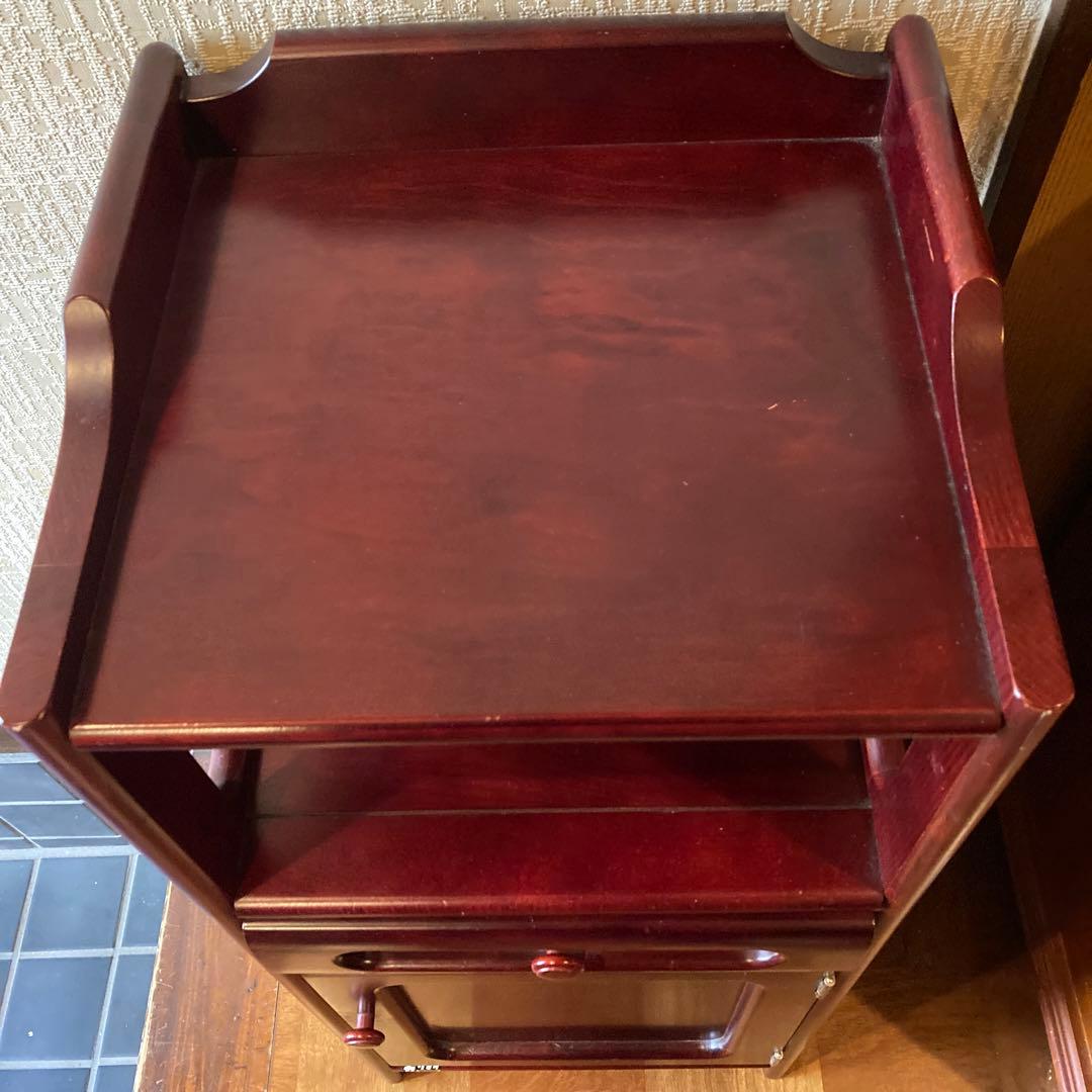 お値引き！カリモク電話台　花台　チェスト　棚