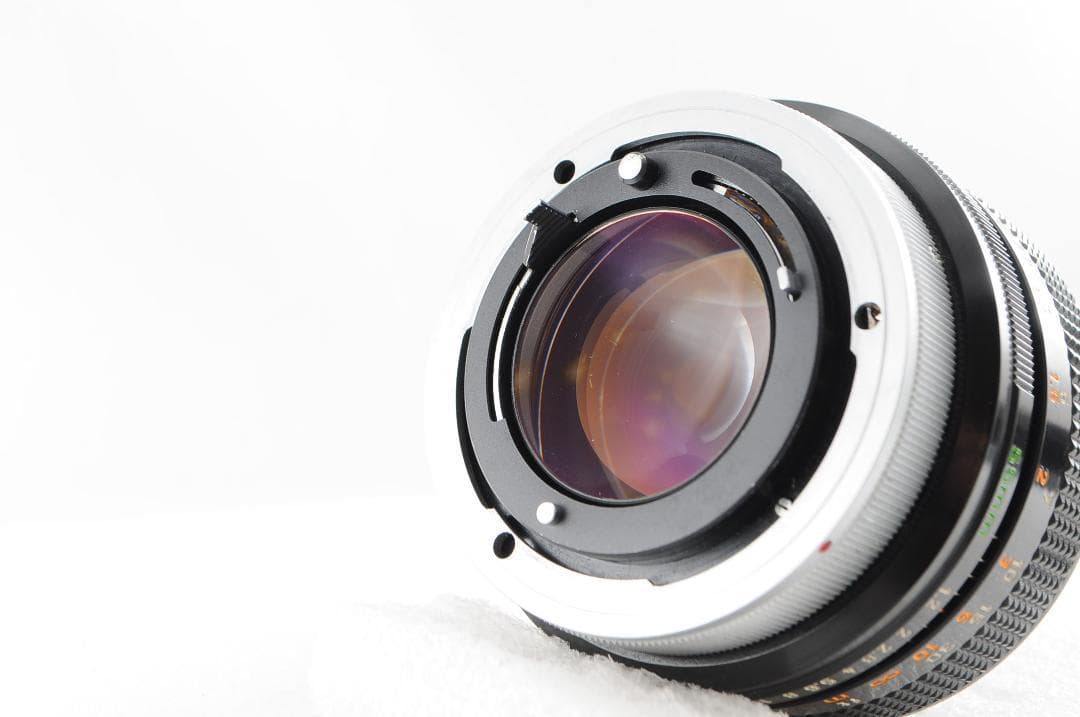 Canon LENS FD 55mm F1.2 S.S.C. くもりの無い光学