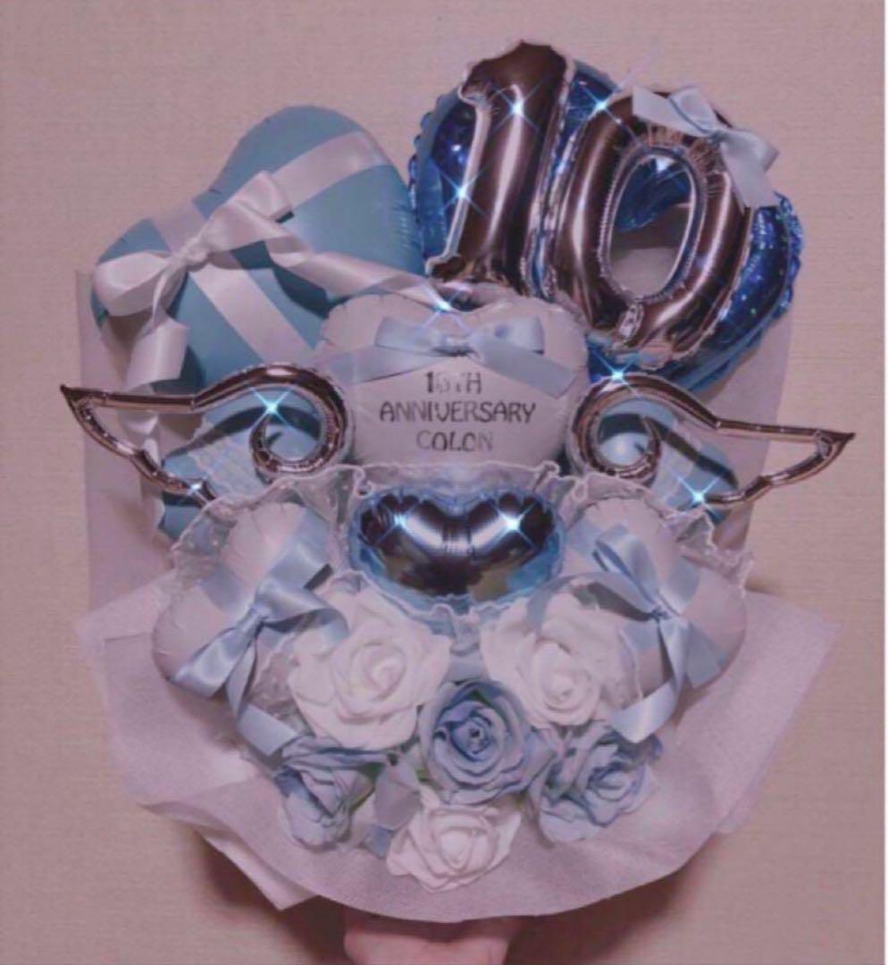 生誕祭　推し活　バルーンギフト　バルーンアレンジ フラスタ　卓フラ　ライブ　祝