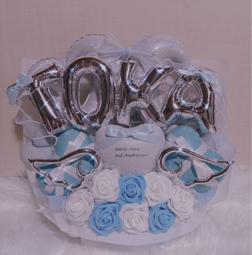生誕祭　推し活　バルーンギフト　バルーンアレンジ フラスタ　卓フラ　ライブ　祝