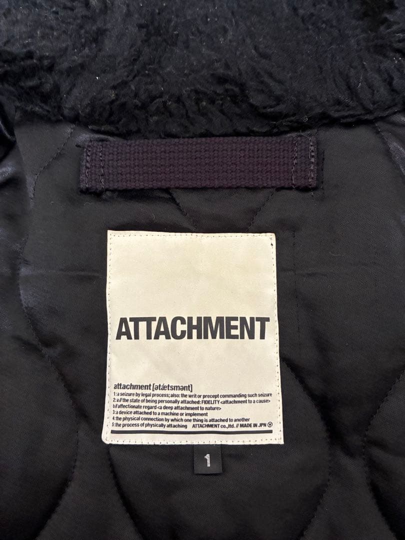 ATTACHMENT N-3B ブラック 1 ミリタリー Y2K