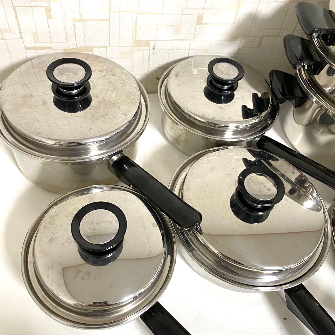 Amway アムウェイクイーン 片手鍋 蒸し器 スチーマー セット