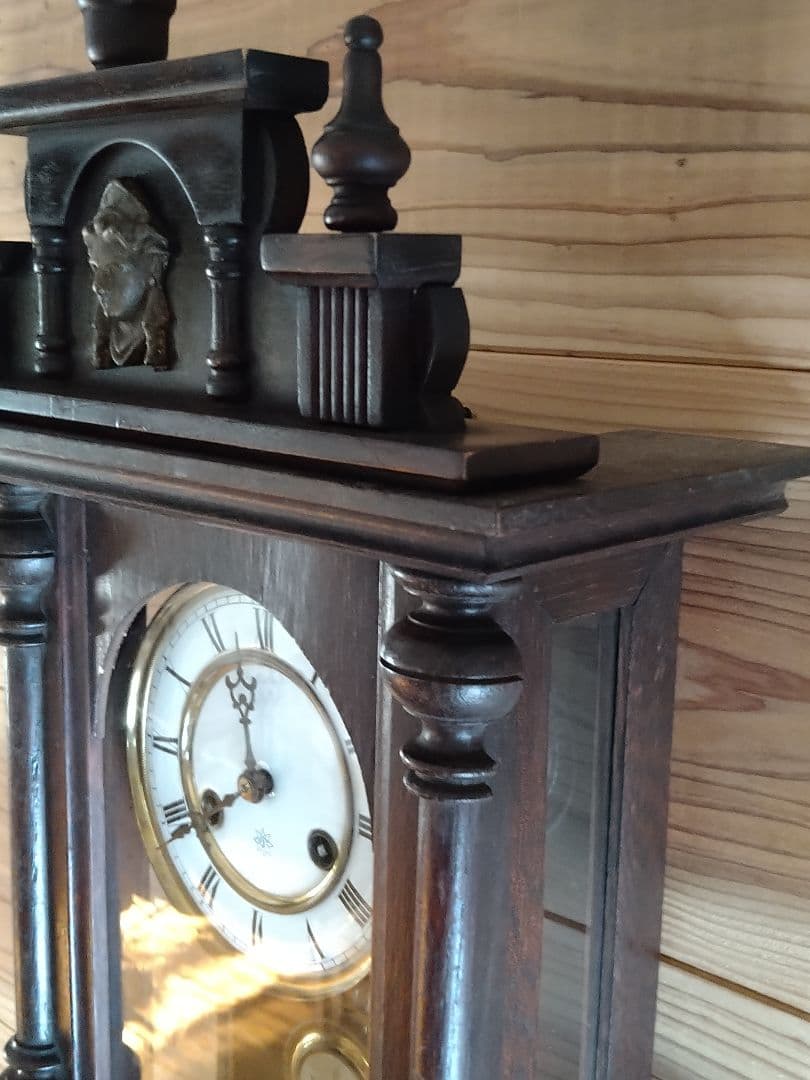 ユーハンス柱時計