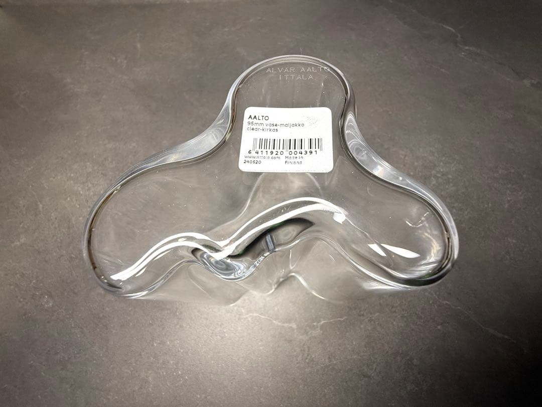 新品  イッタラ アルヴァ・アアルト ベース 95mm 花びん