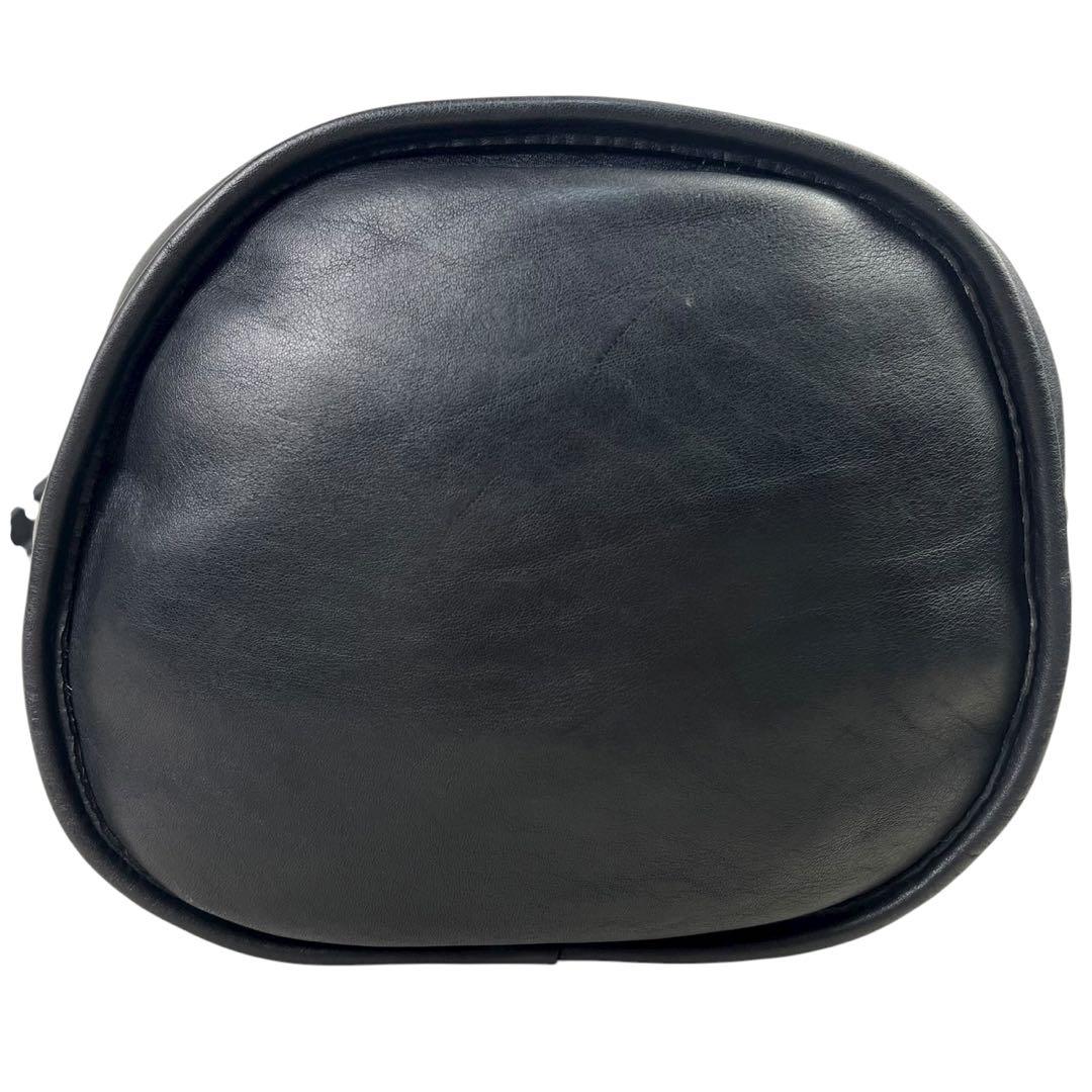 オールドコーチ ショルダーバッグ レザー バケツ型 ブラック 肩掛け