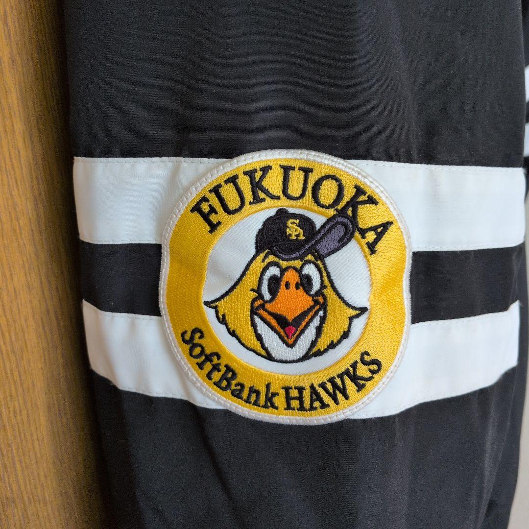 SoftBank HAWKS ジャケット Majestic ブラック　サイズL