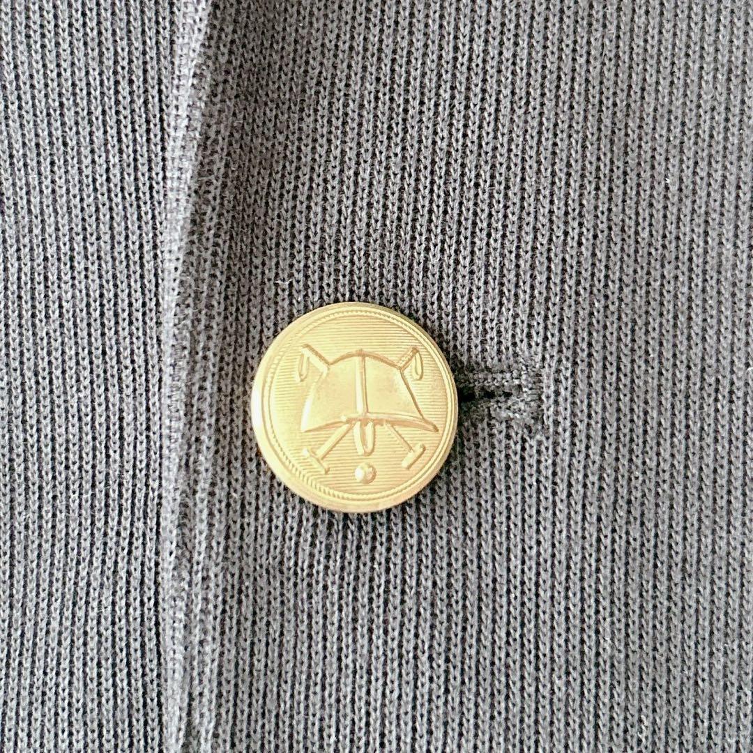 美品✨ポロラルフローレン　紺ブレ　金ボタン　エンブレム　ユニセックス　2XL相当