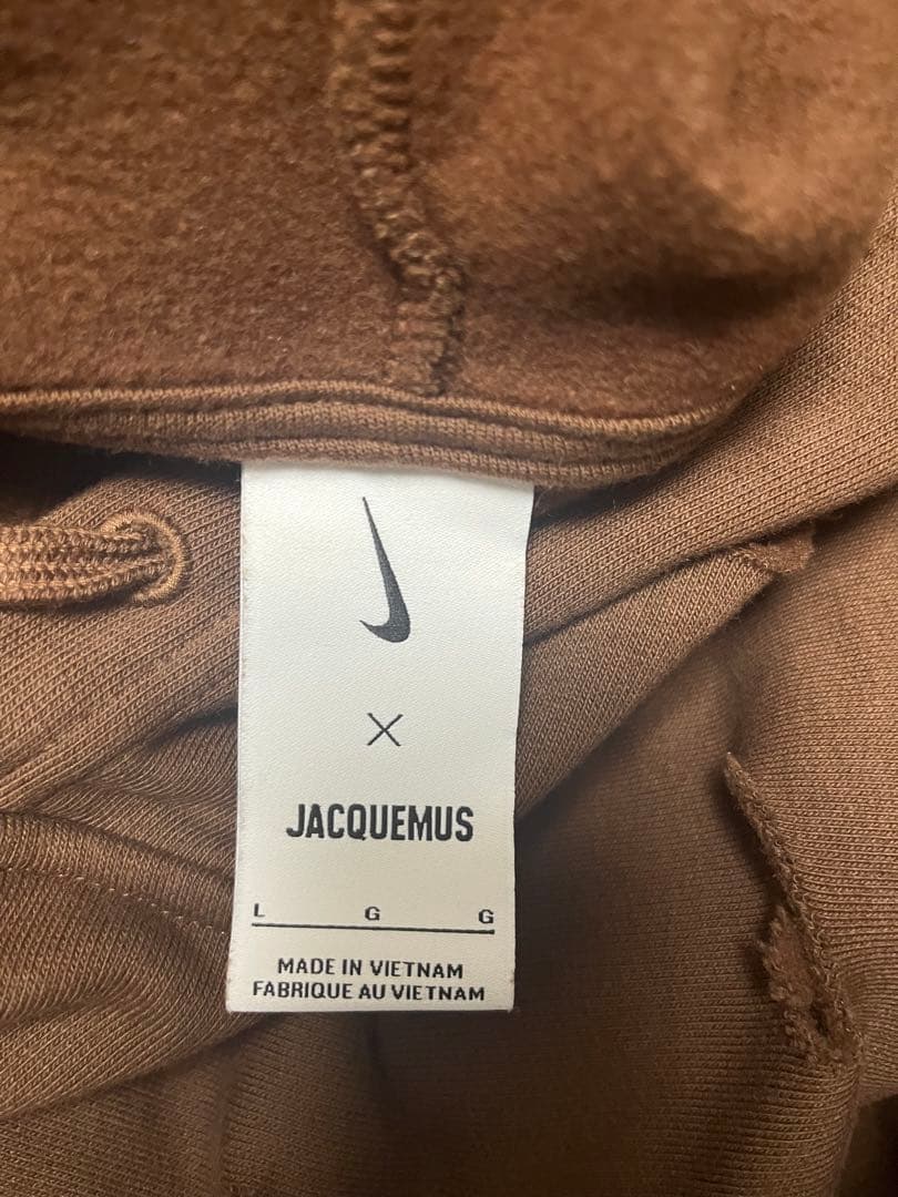 【Nike x Jacquemus】ブラウン パーカー L