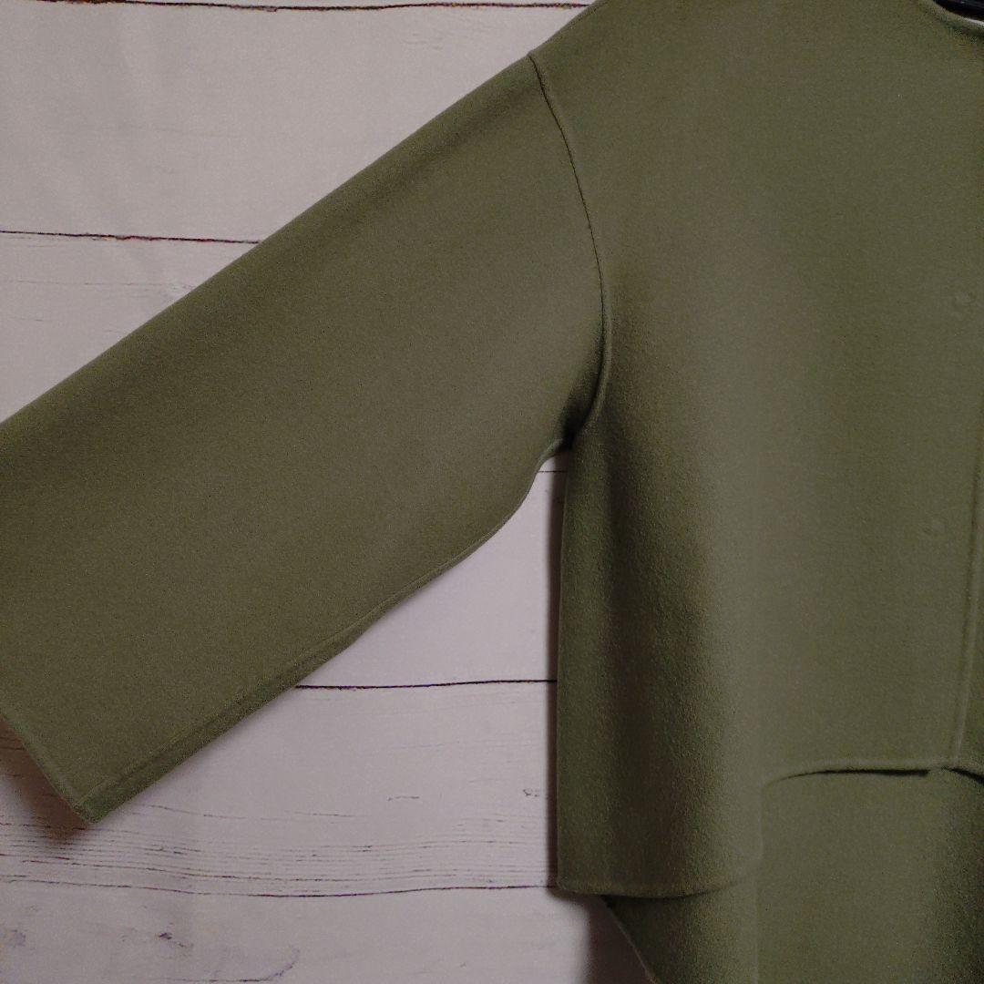 美品♡ADORE アドーア ソフトリバー ノーカラージャケット　アシンメトリー