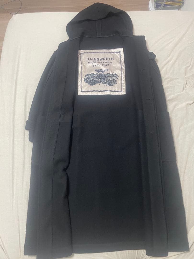 DRIES VAN NOTEN 17AW/オーバーサイズダッフルコート/S