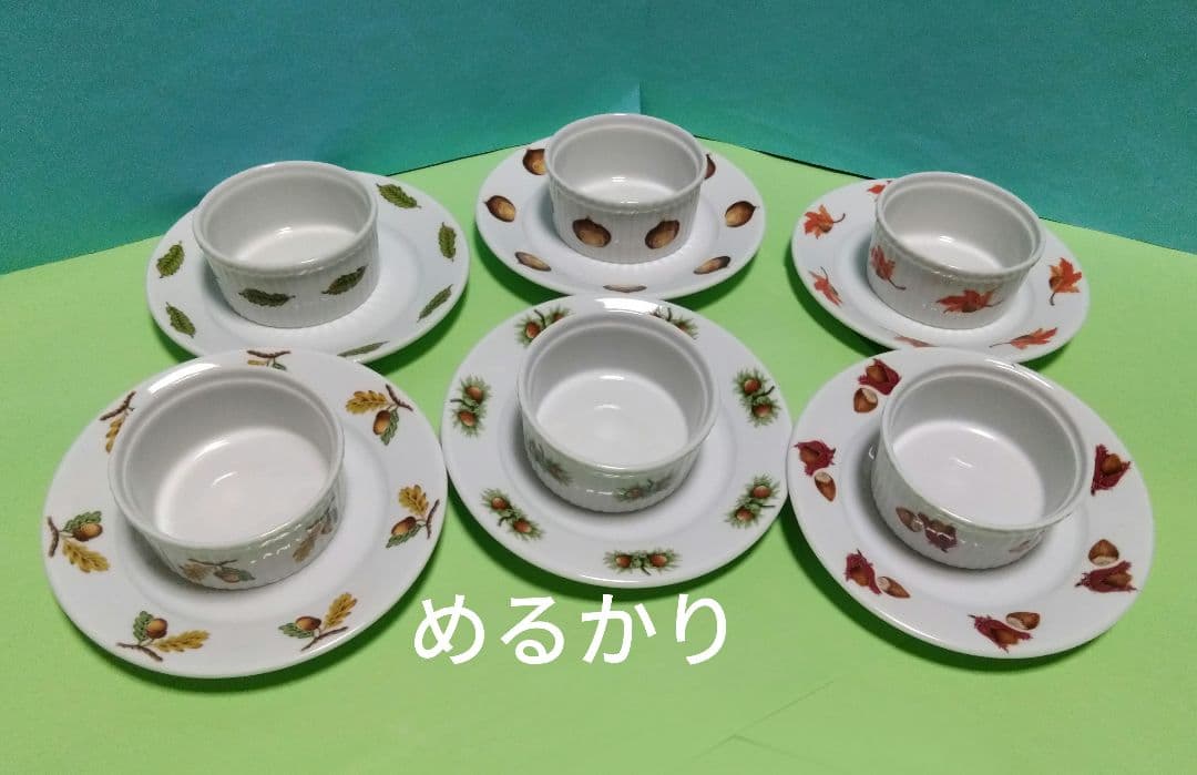 Apilco　アピルコ　ラメキン ＆ カナッペ プレート　ココット　フランス製