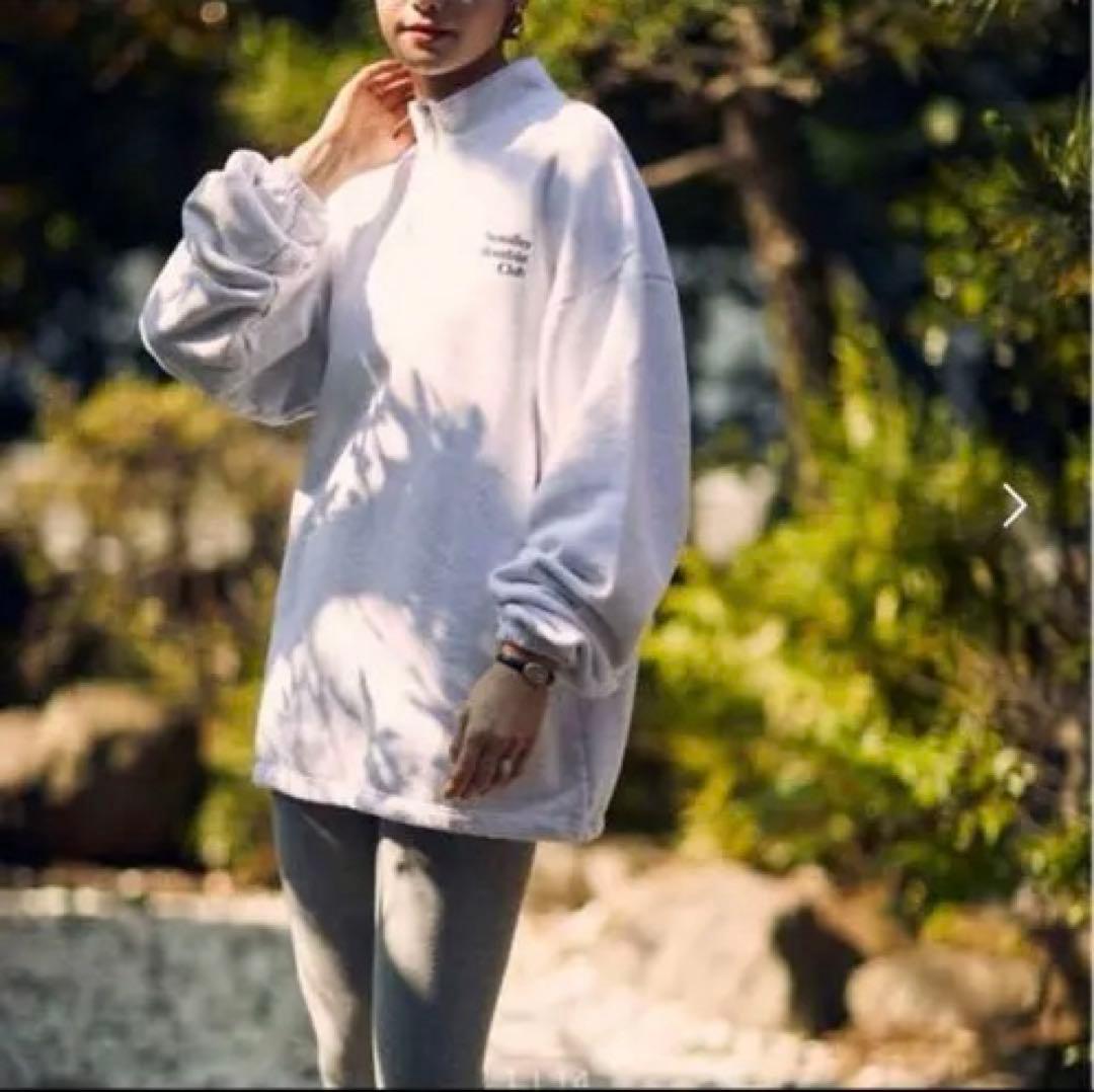 SEA Seavalley Mountain Club ハーフジップ スウェット