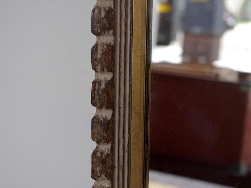 アンティークフレームの壁掛け鏡 中型ミラー 装飾 美容室 英国 フランス M01