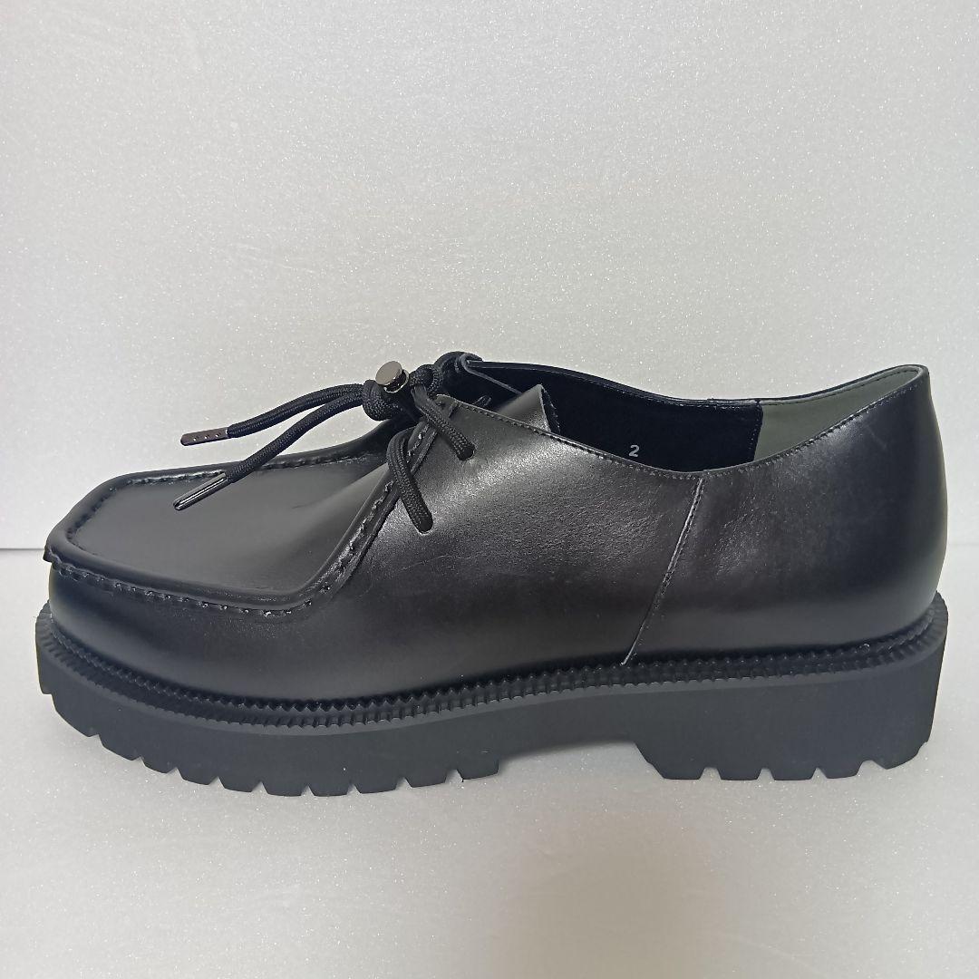 CTHY　チロリアンダッドレザーシューズ サイズ2