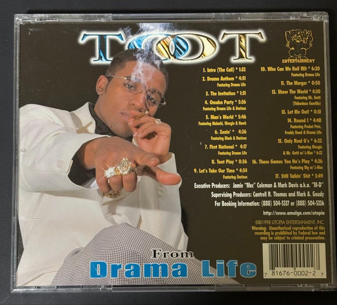 洋楽 TOOT / omaha to new orleans g-rap